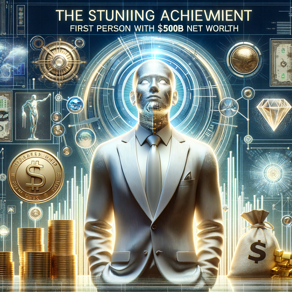 Elon Musk a primeira pessoa a atingir uma fortuna de 500 mil milhões de dólares